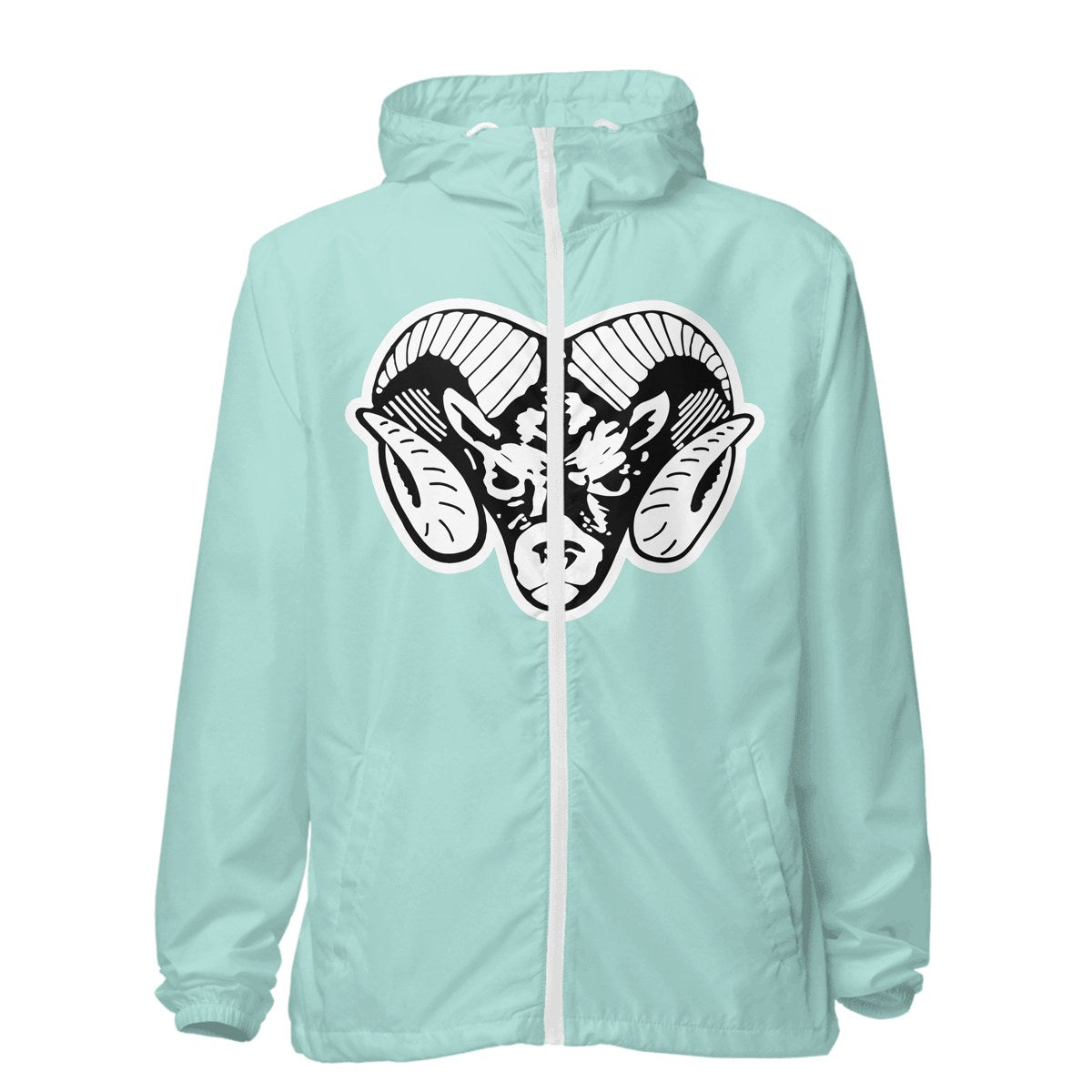 Design 3 – Aqua/White Zipper