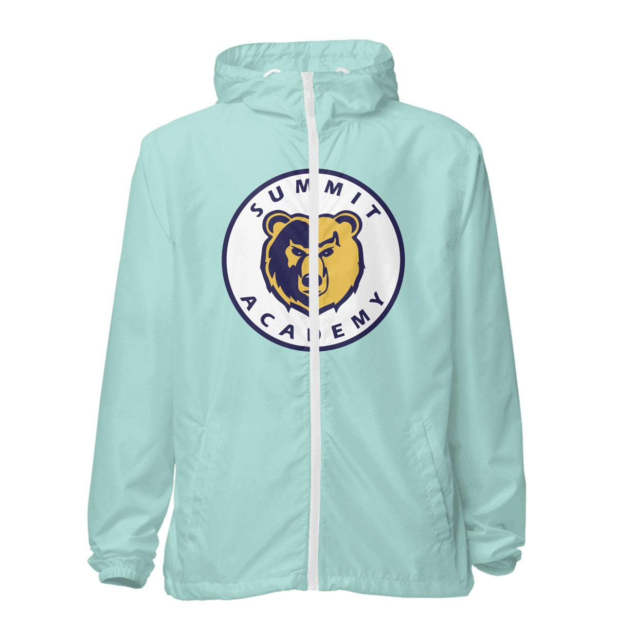Design 4 – Aqua/White Zipper