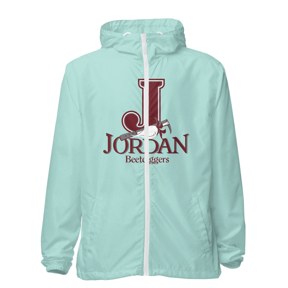 Design 4 – Aqua/White Zipper