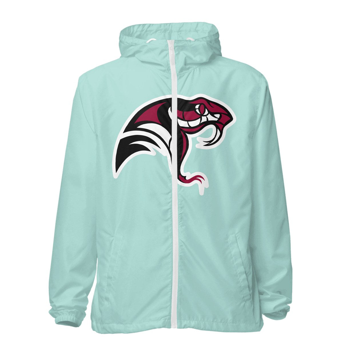 Design 4 – Aqua/White Zipper