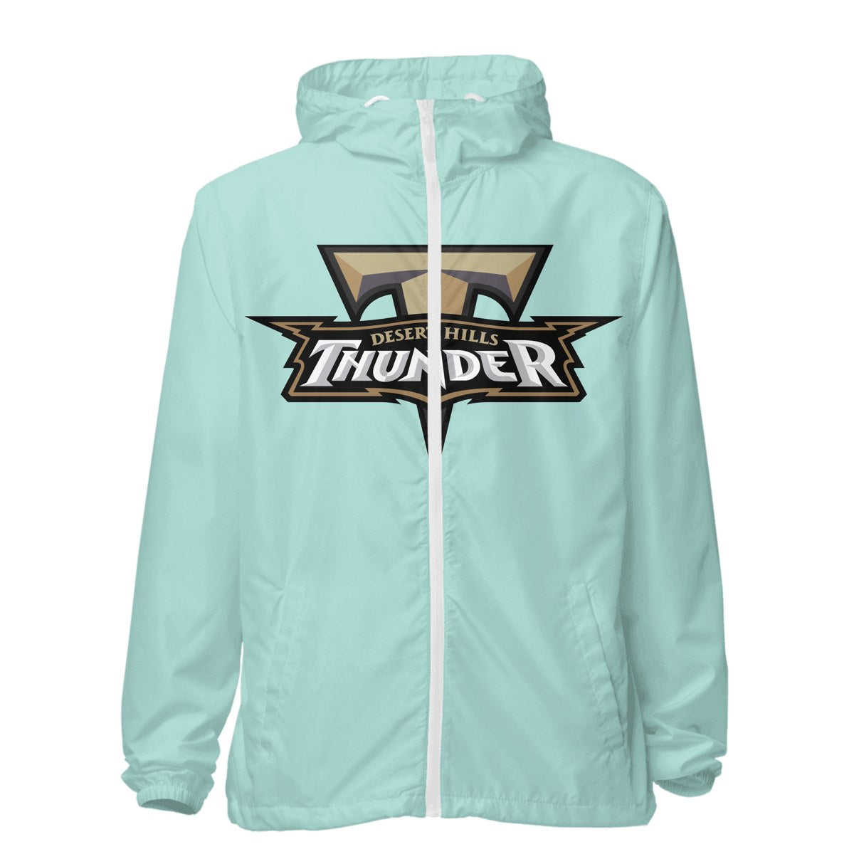 Design 4 – Aqua/White Zipper