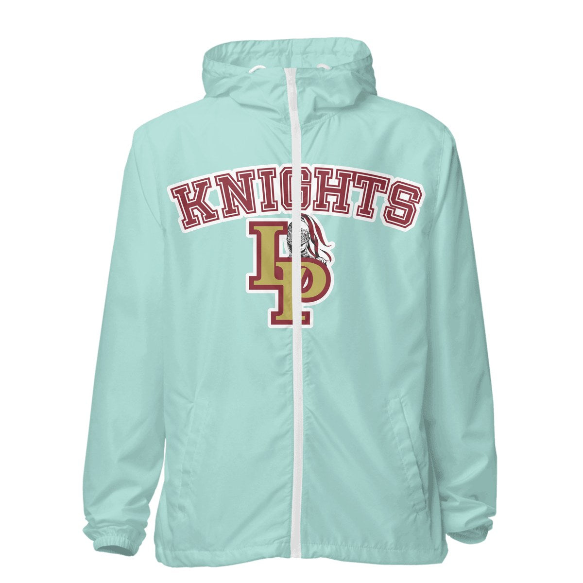 Design 4 – Aqua/White Zipper