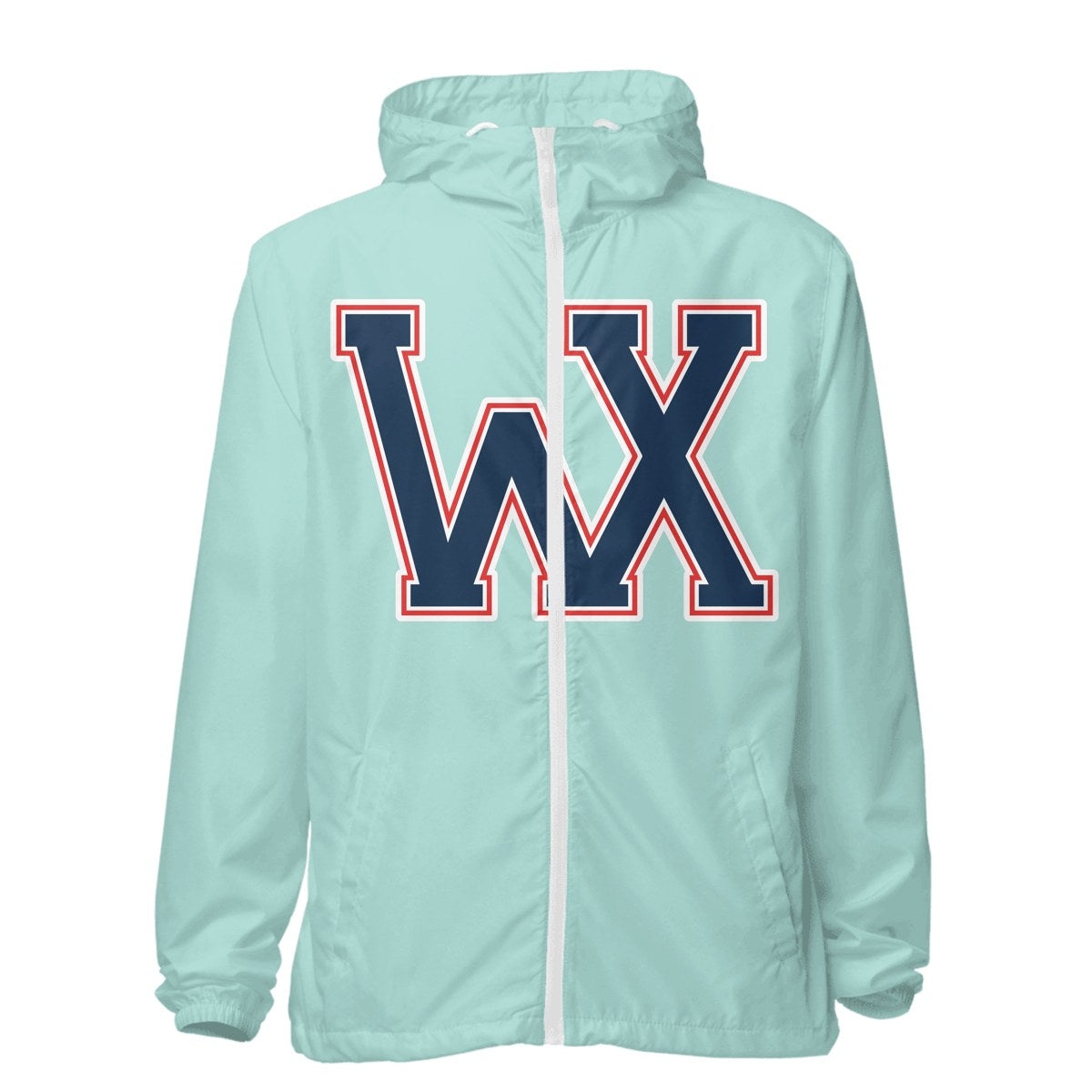 Design 5 – Aqua/White Zipper