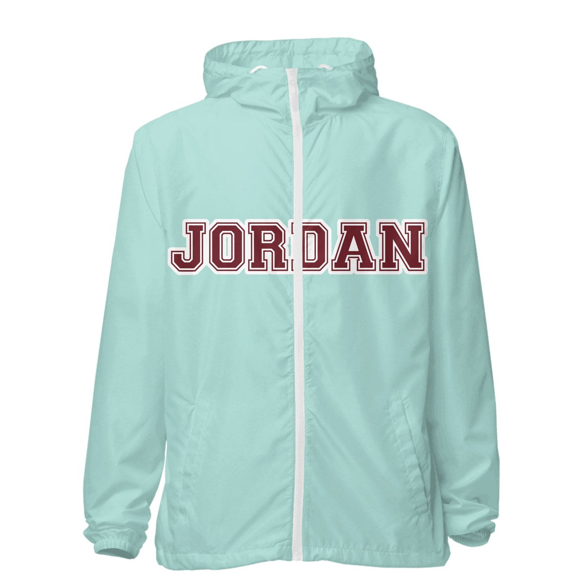 Design 5 – Aqua/White Zipper