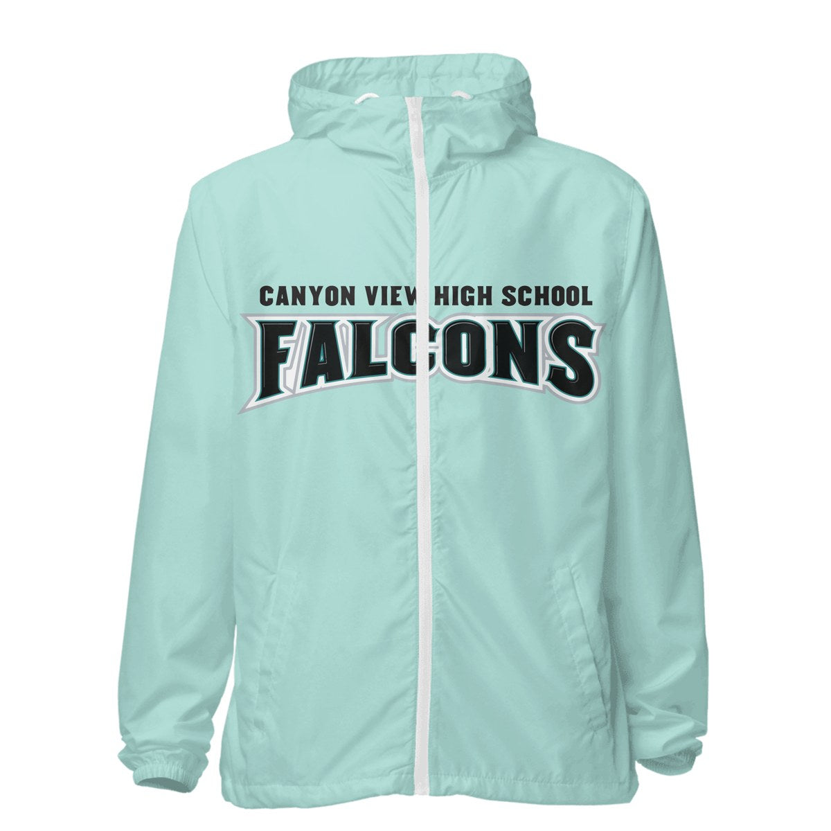 Design 6 – Aqua/White Zipper