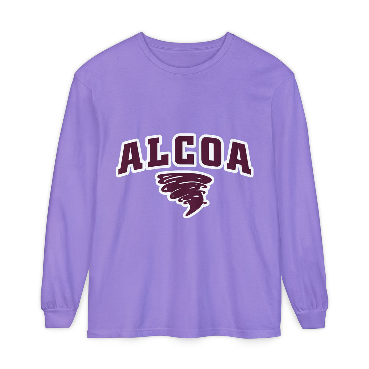 Garment-Dyed Long Sleeve Tee