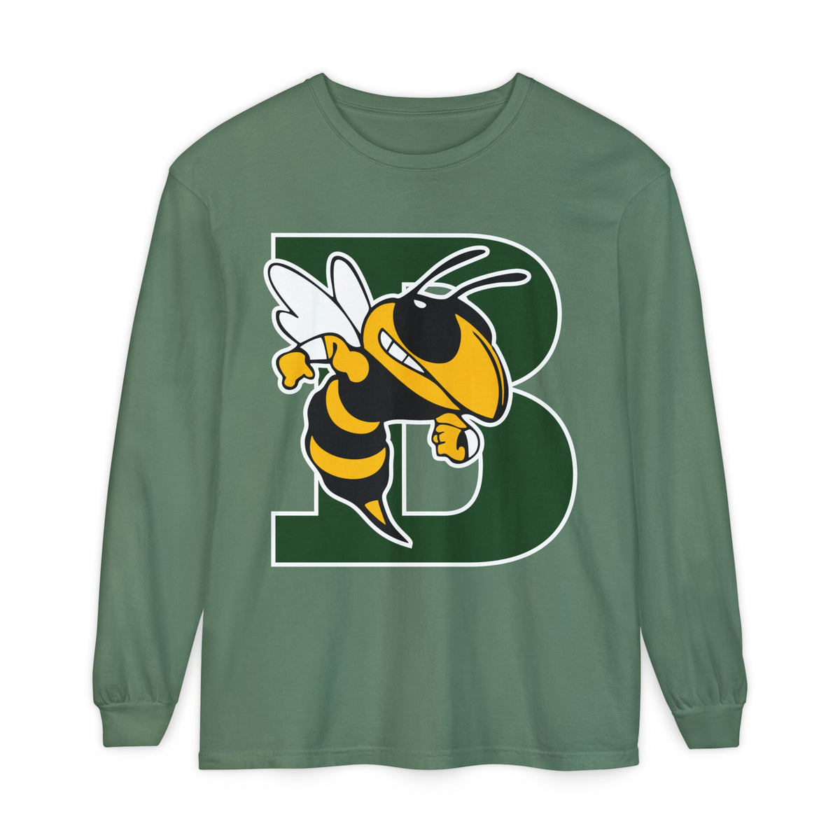 Garment-Dyed Long Sleeve Tee