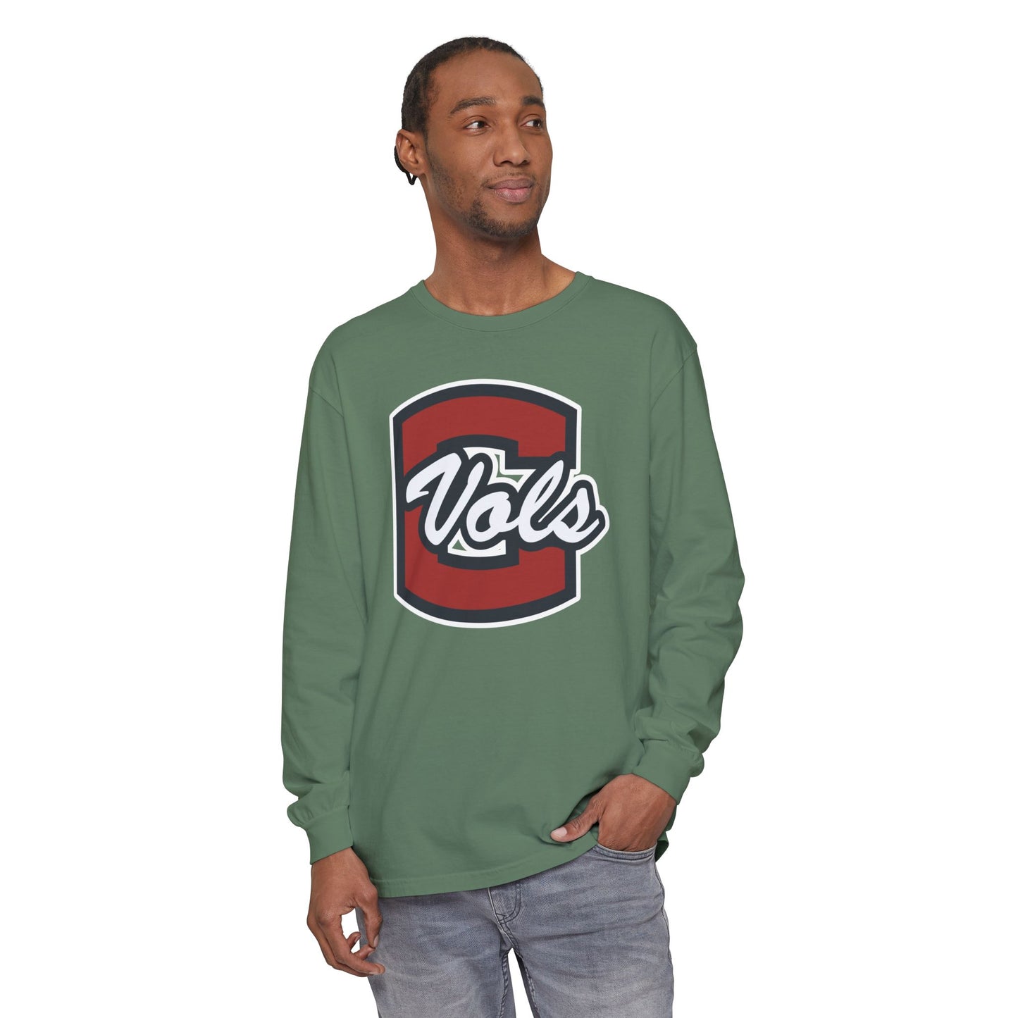 Garment-Dyed Long Sleeve Tee