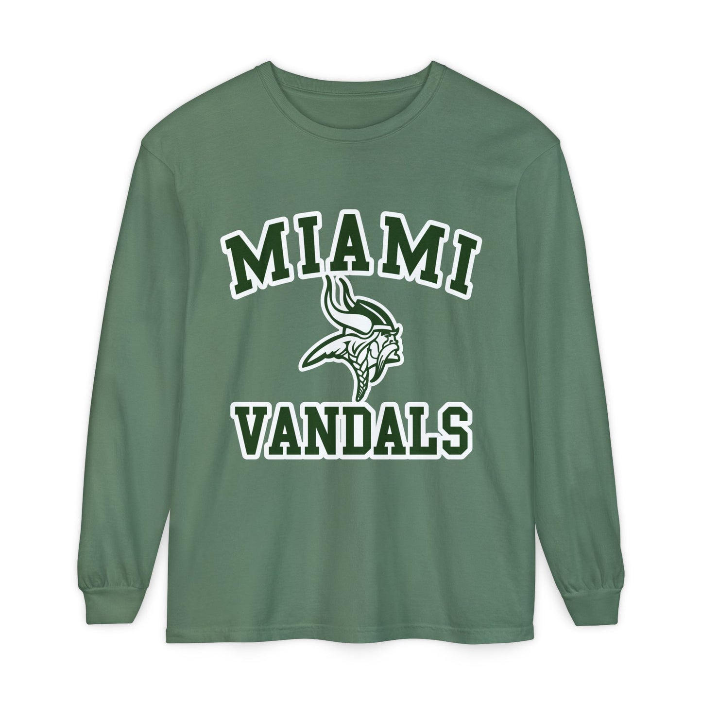 Garment-Dyed Long Sleeve Tee