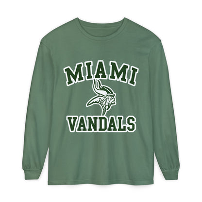 Garment-Dyed Long Sleeve Tee
