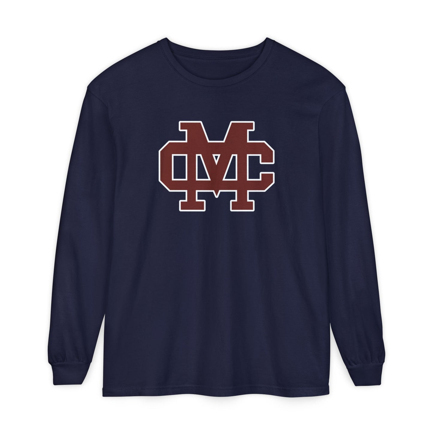 Garment-Dyed Long Sleeve Tee