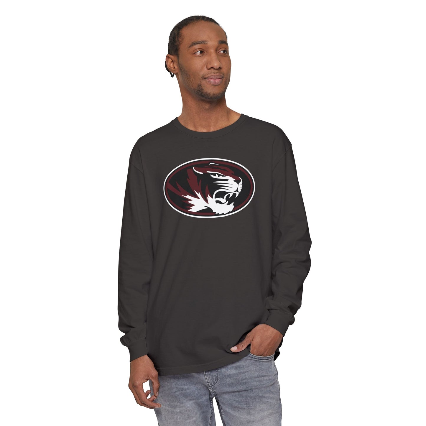 Garment-Dyed Long Sleeve Tee