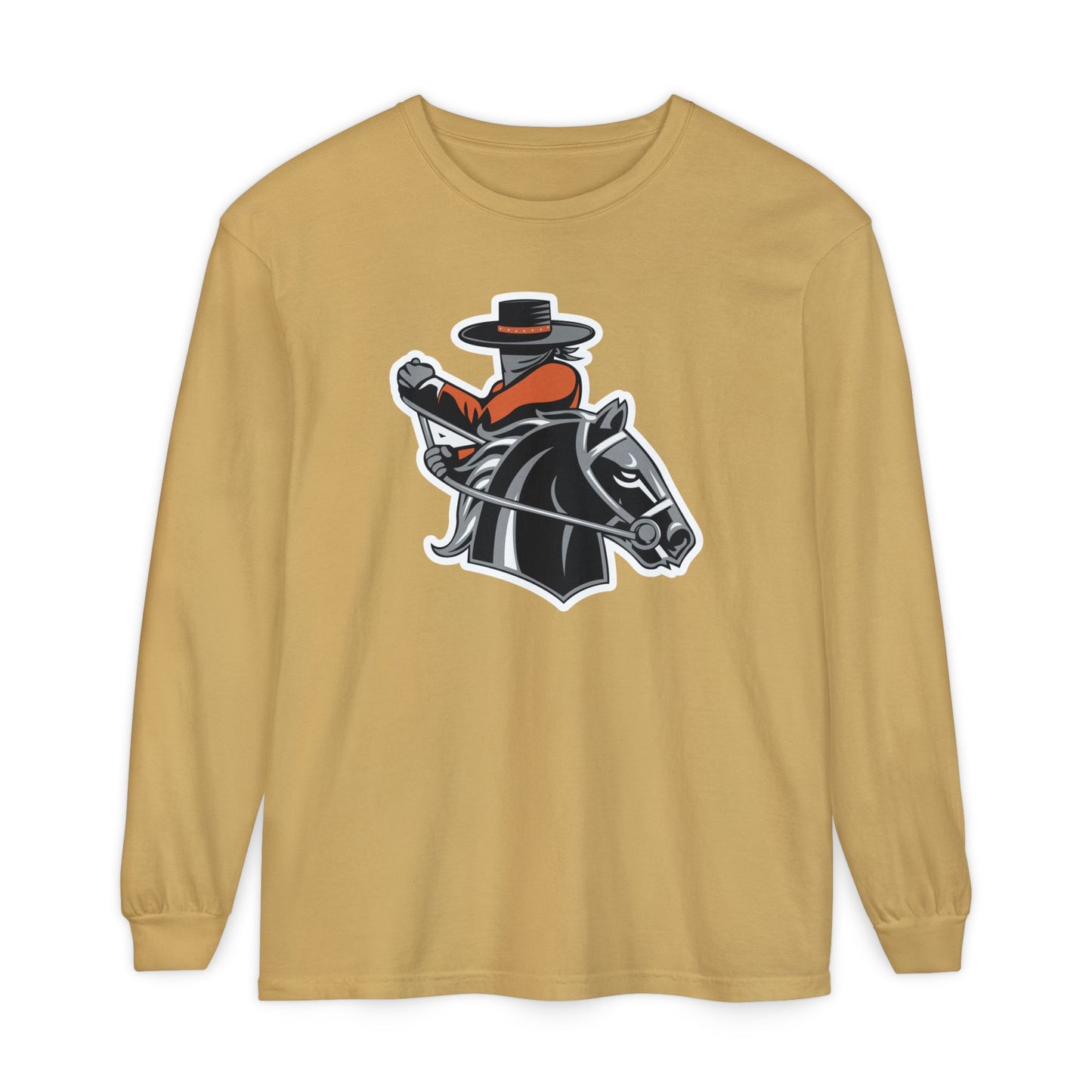 Garment-Dyed Long Sleeve Tee