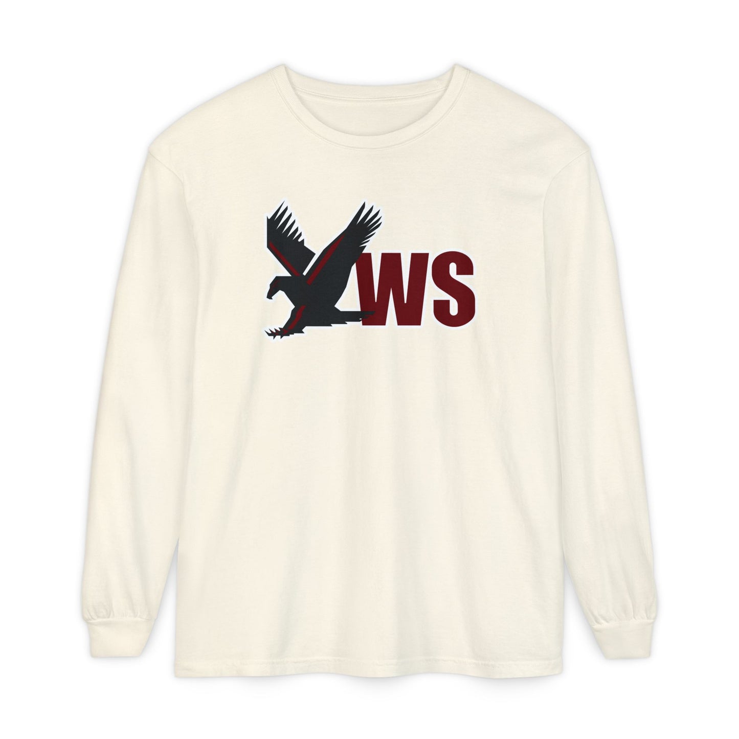 Garment-Dyed Long Sleeve Tee