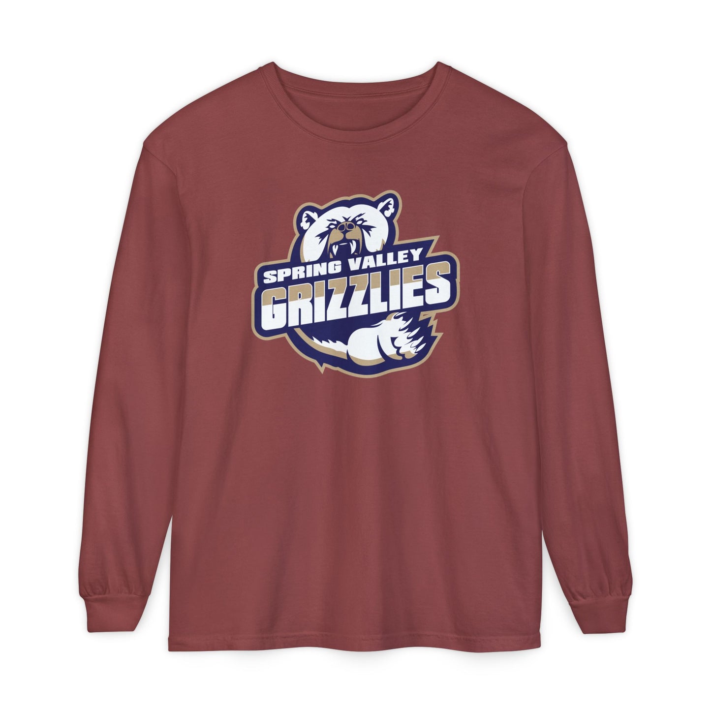 Garment-Dyed Long Sleeve Tee