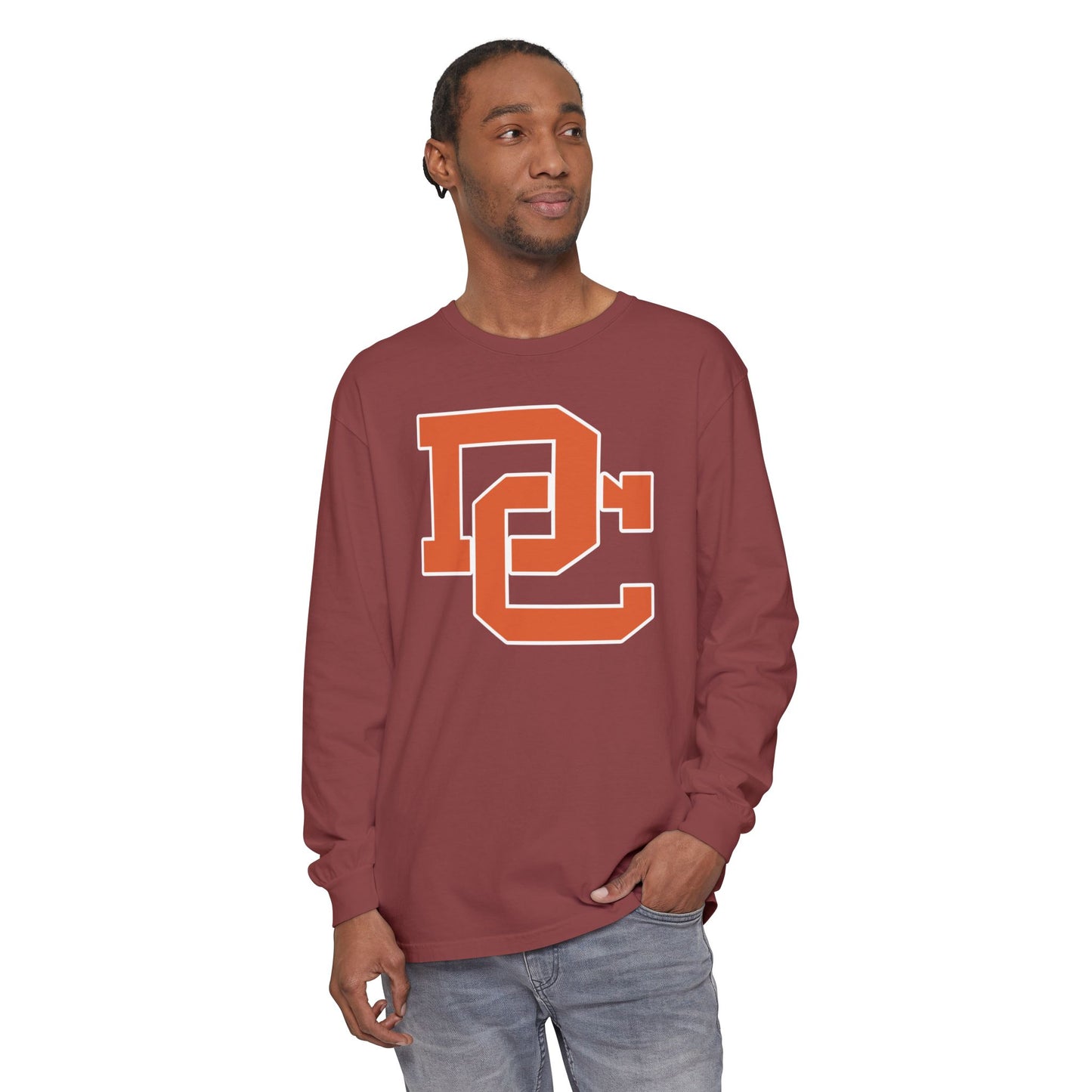 Garment-Dyed Long Sleeve Tee