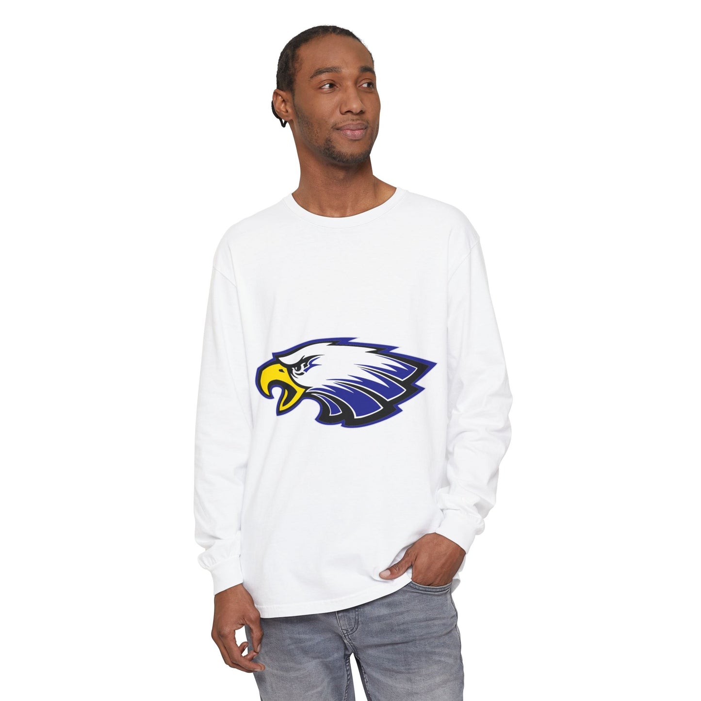 Garment-Dyed Long Sleeve Tee