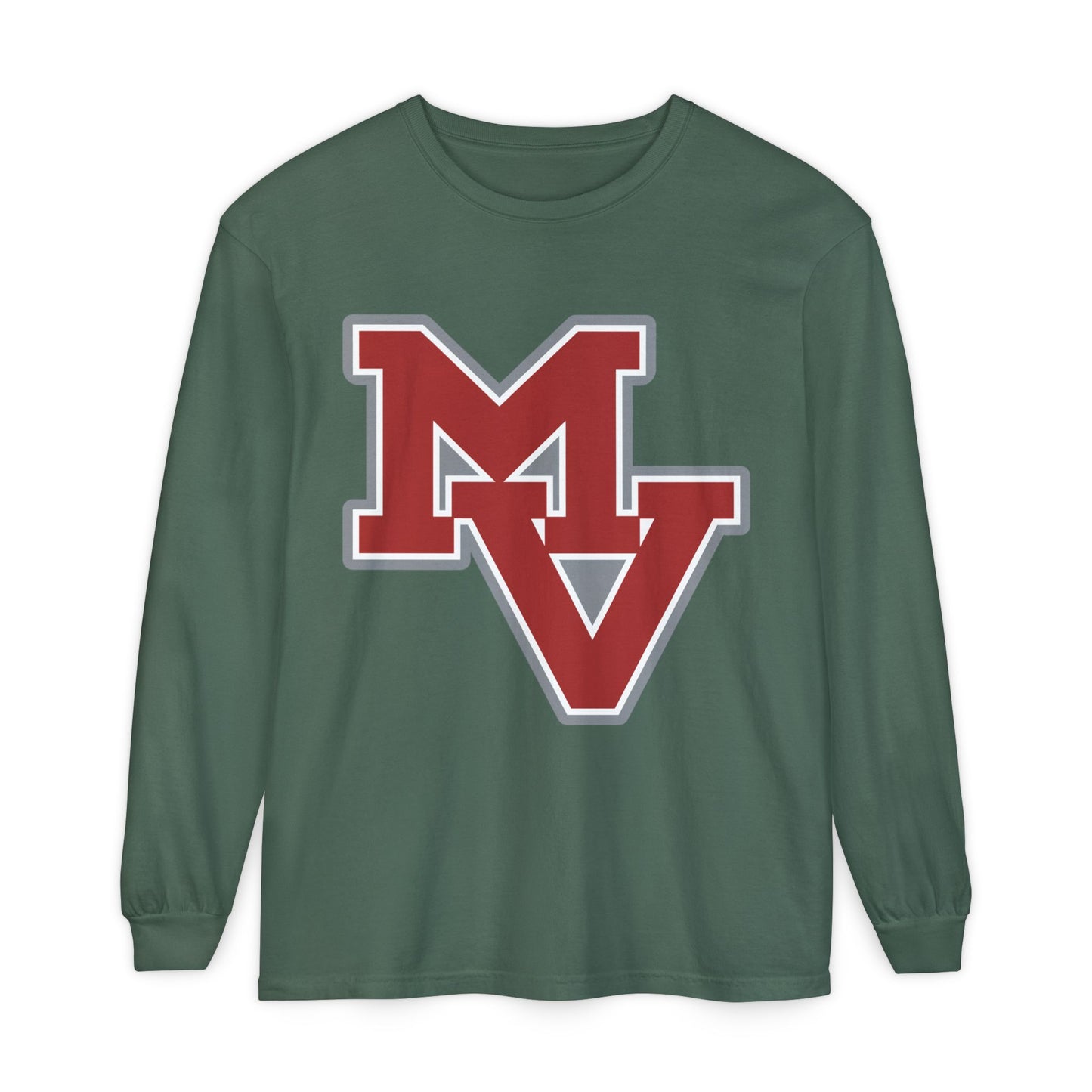 Garment-Dyed Long Sleeve Tee