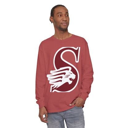 Garment-Dyed Long Sleeve Tee