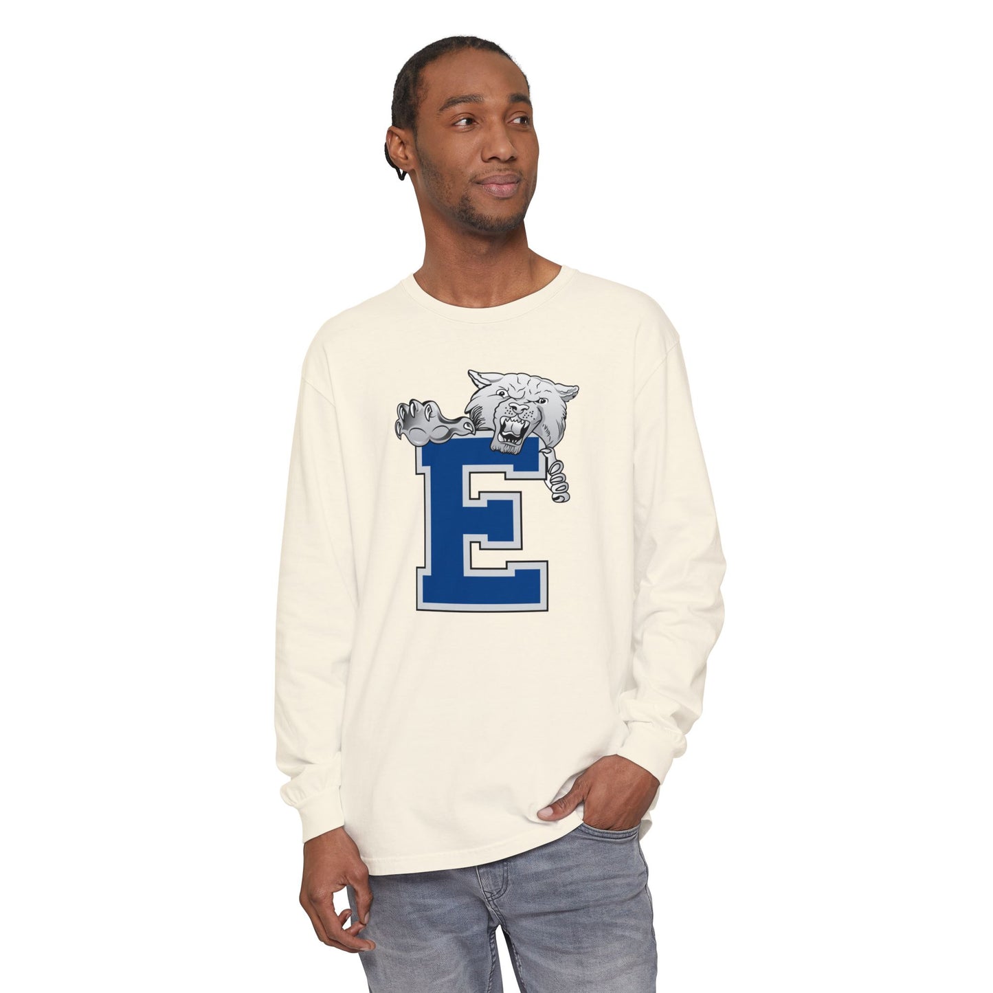 Garment-Dyed Long Sleeve Tee