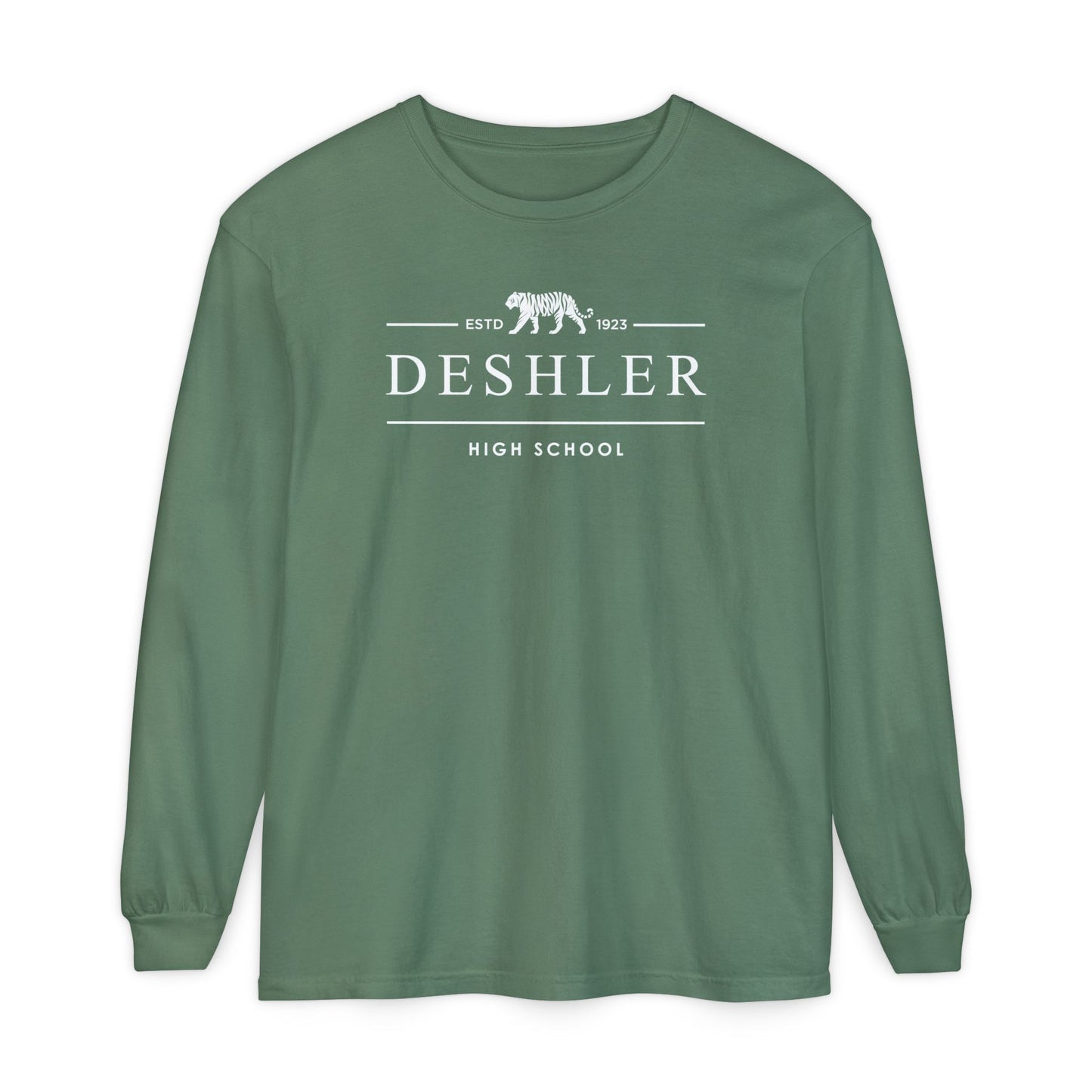 Garment-Dyed Long Sleeve Tee
