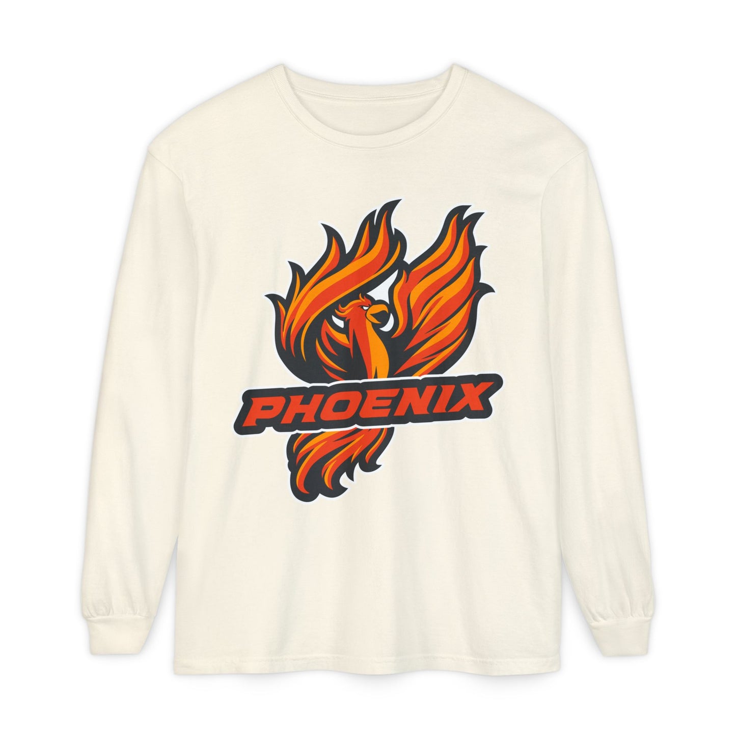 Garment-Dyed Long Sleeve Tee