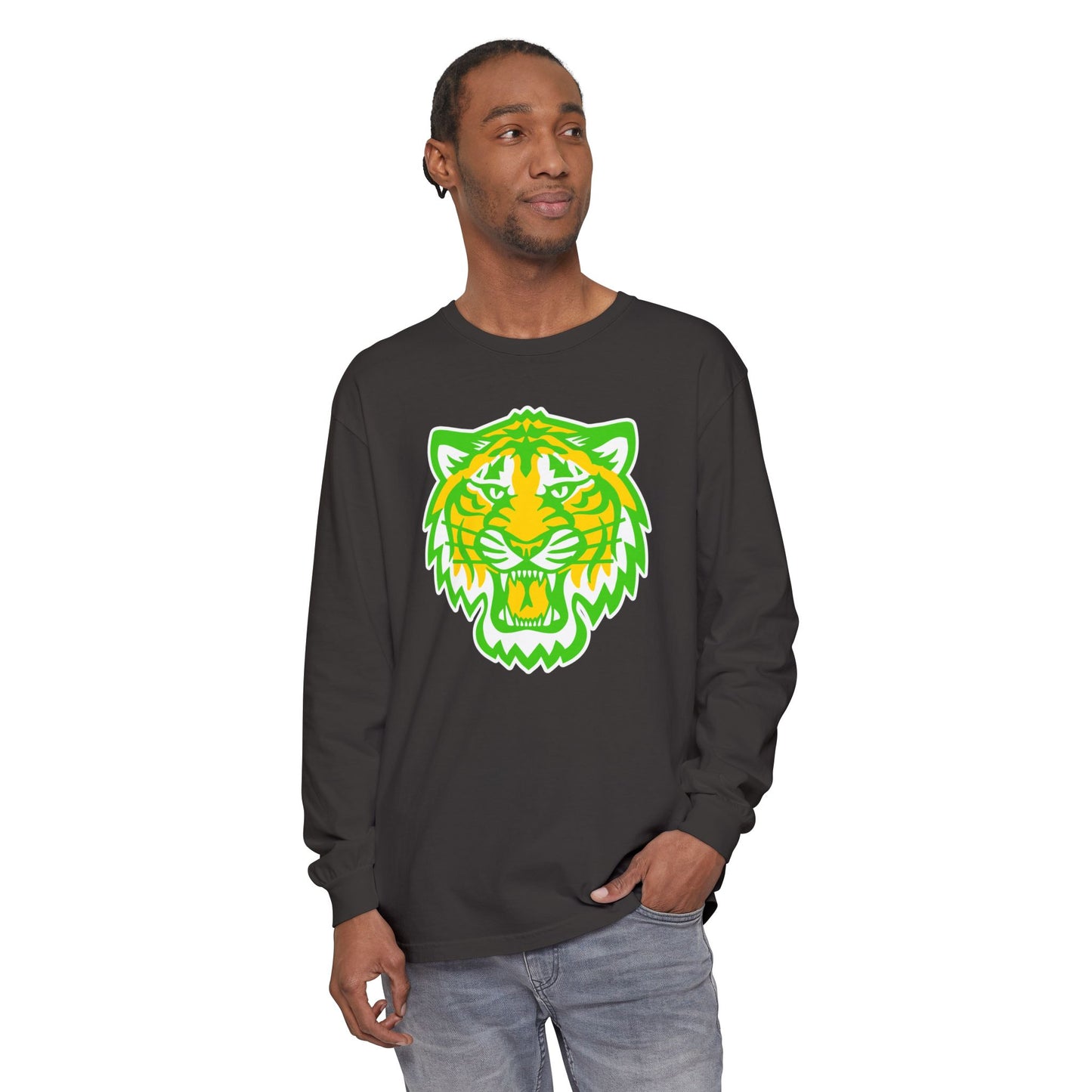 Garment-Dyed Long Sleeve Tee