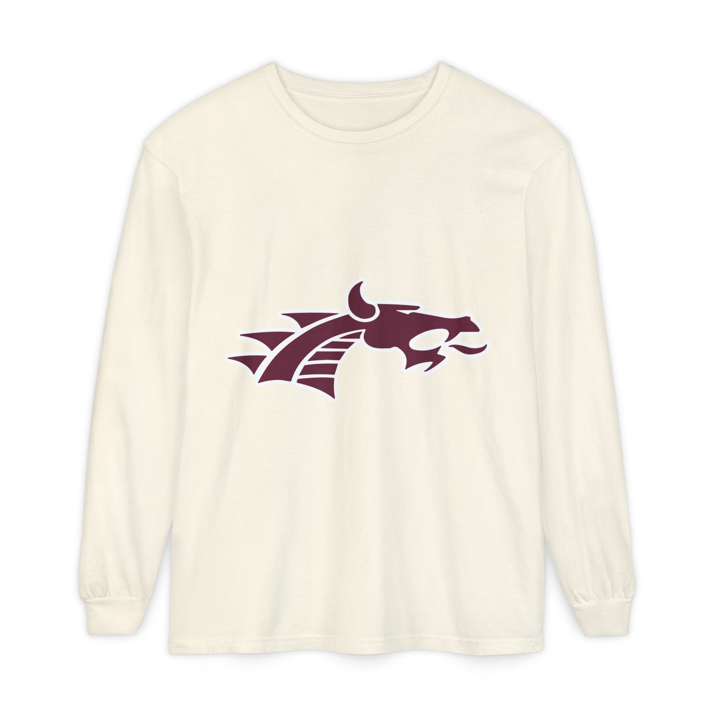 Garment-Dyed Long Sleeve Tee