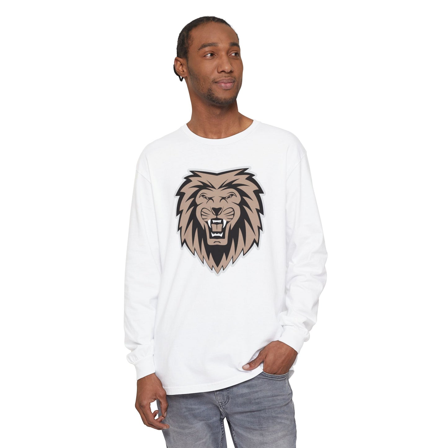 Garment-Dyed Long Sleeve Tee