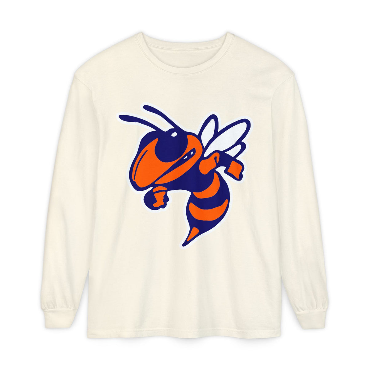 Garment-Dyed Long Sleeve Tee