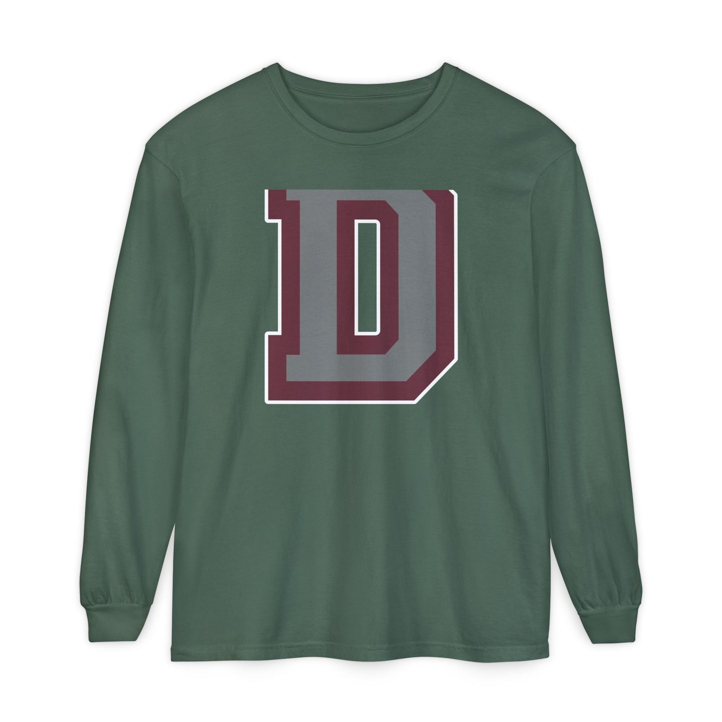 Garment-Dyed Long Sleeve Tee