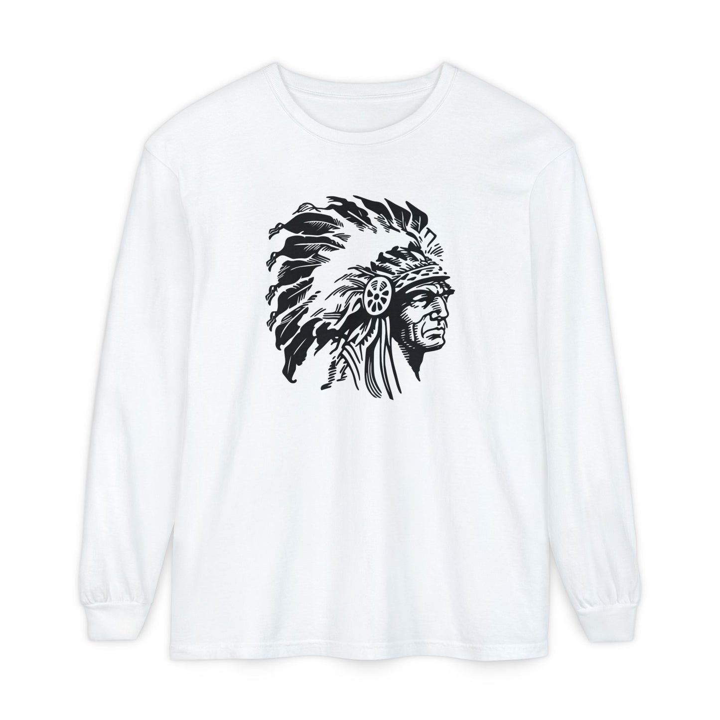 Garment-Dyed Long Sleeve Tee
