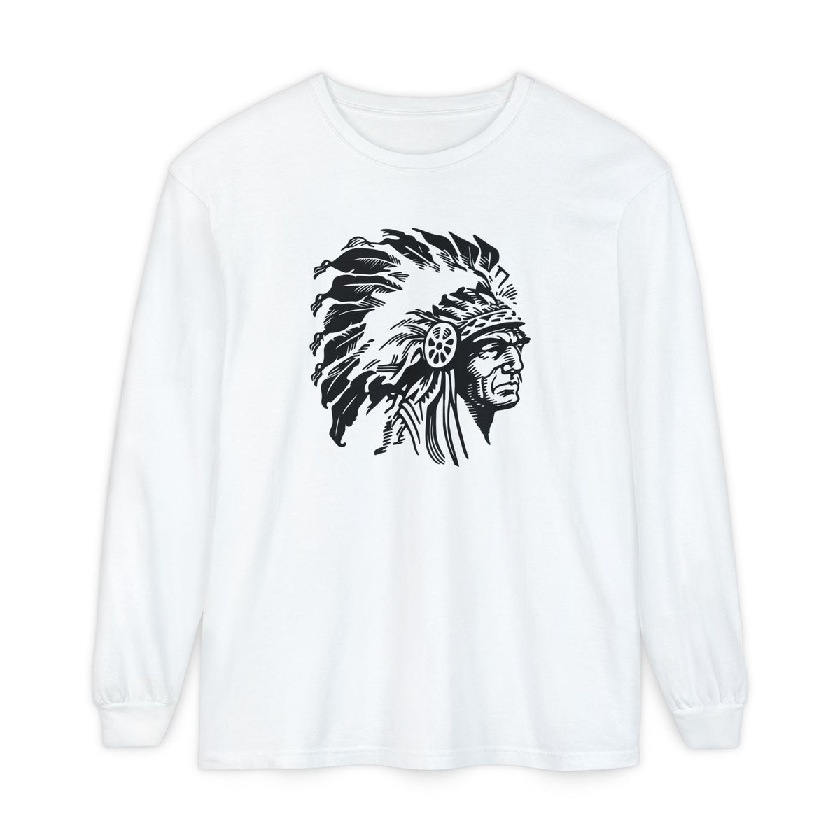 Garment-Dyed Long Sleeve Tee