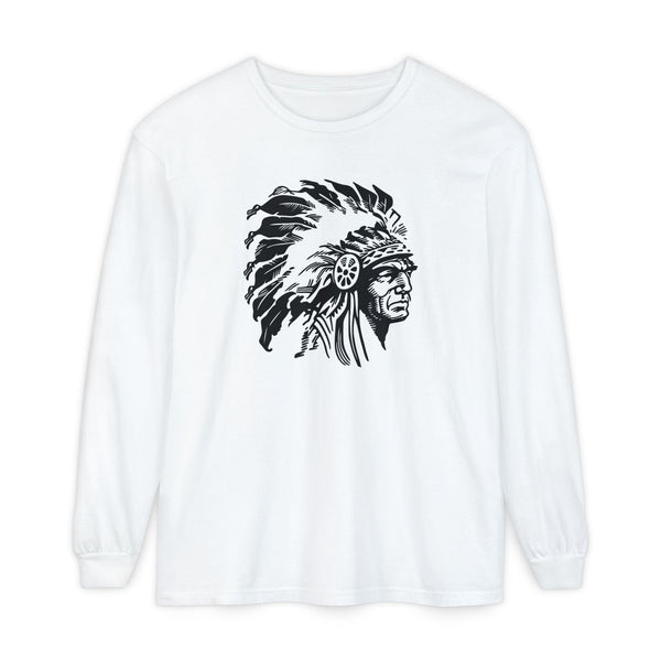 Garment-Dyed Long Sleeve Tee