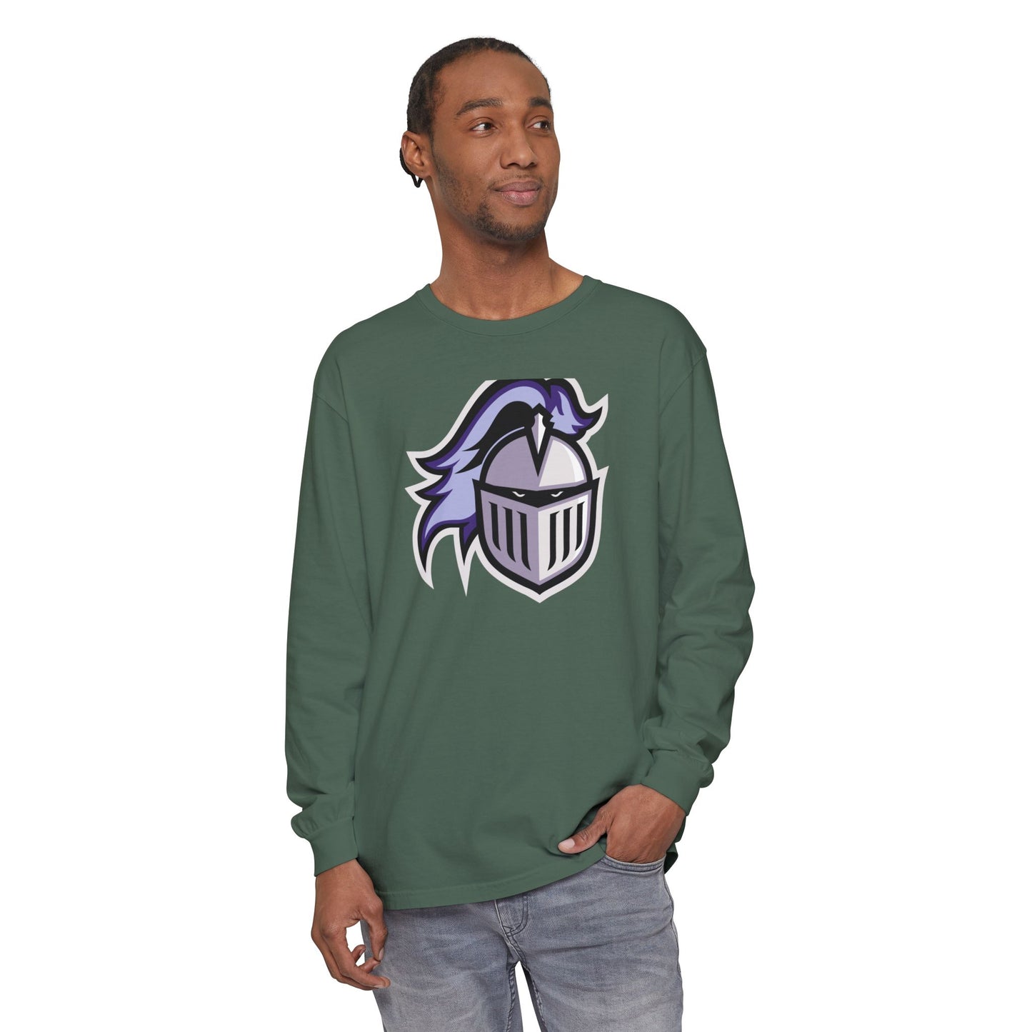 Garment-Dyed Long Sleeve Tee