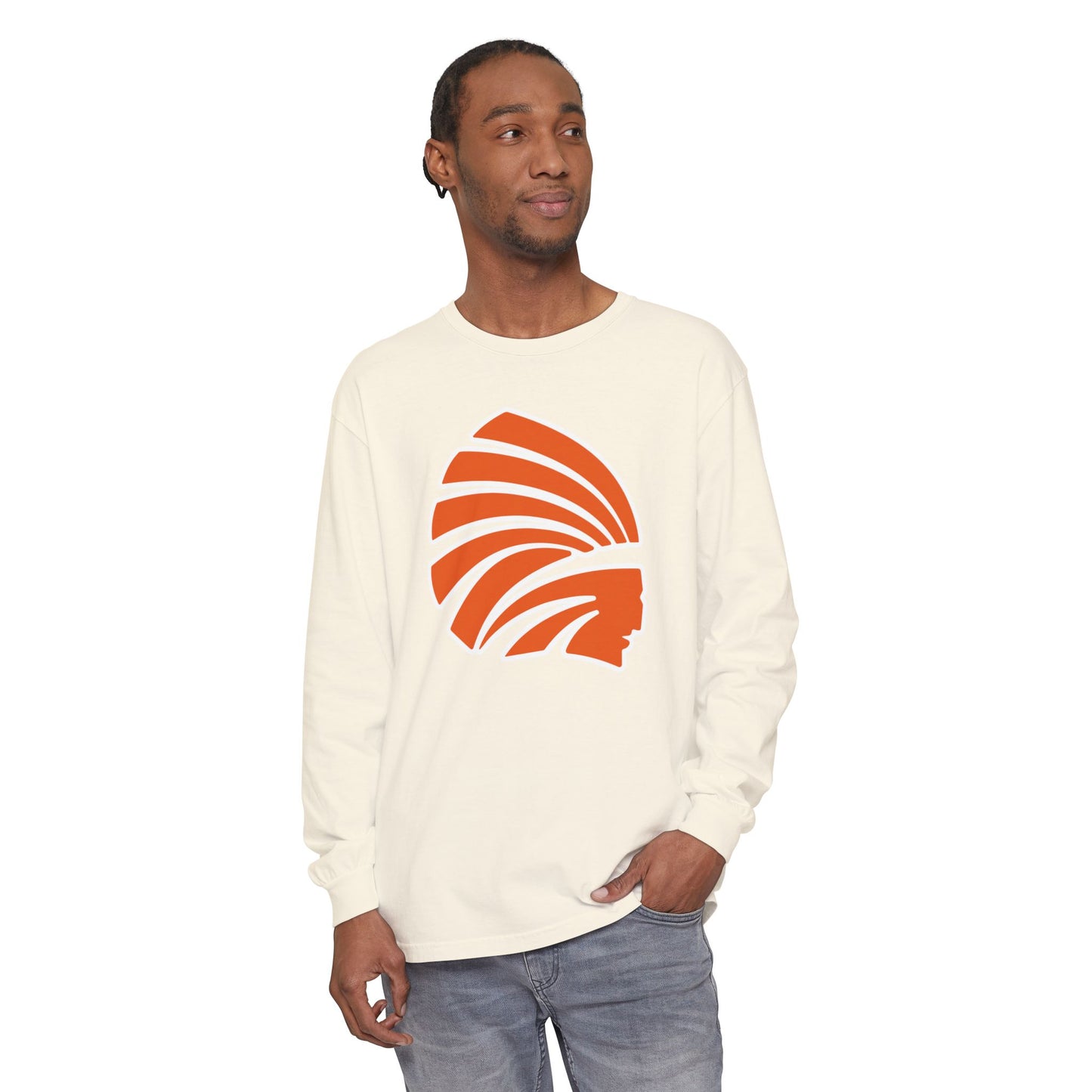 Garment-Dyed Long Sleeve Tee