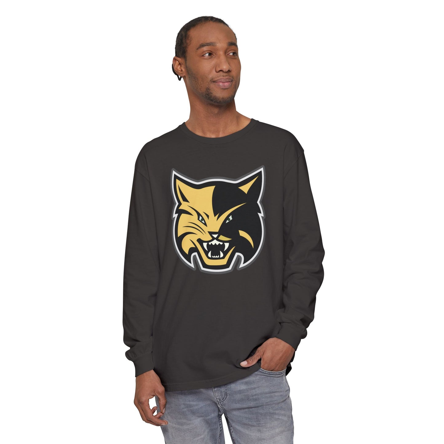 Garment-Dyed Long Sleeve Tee