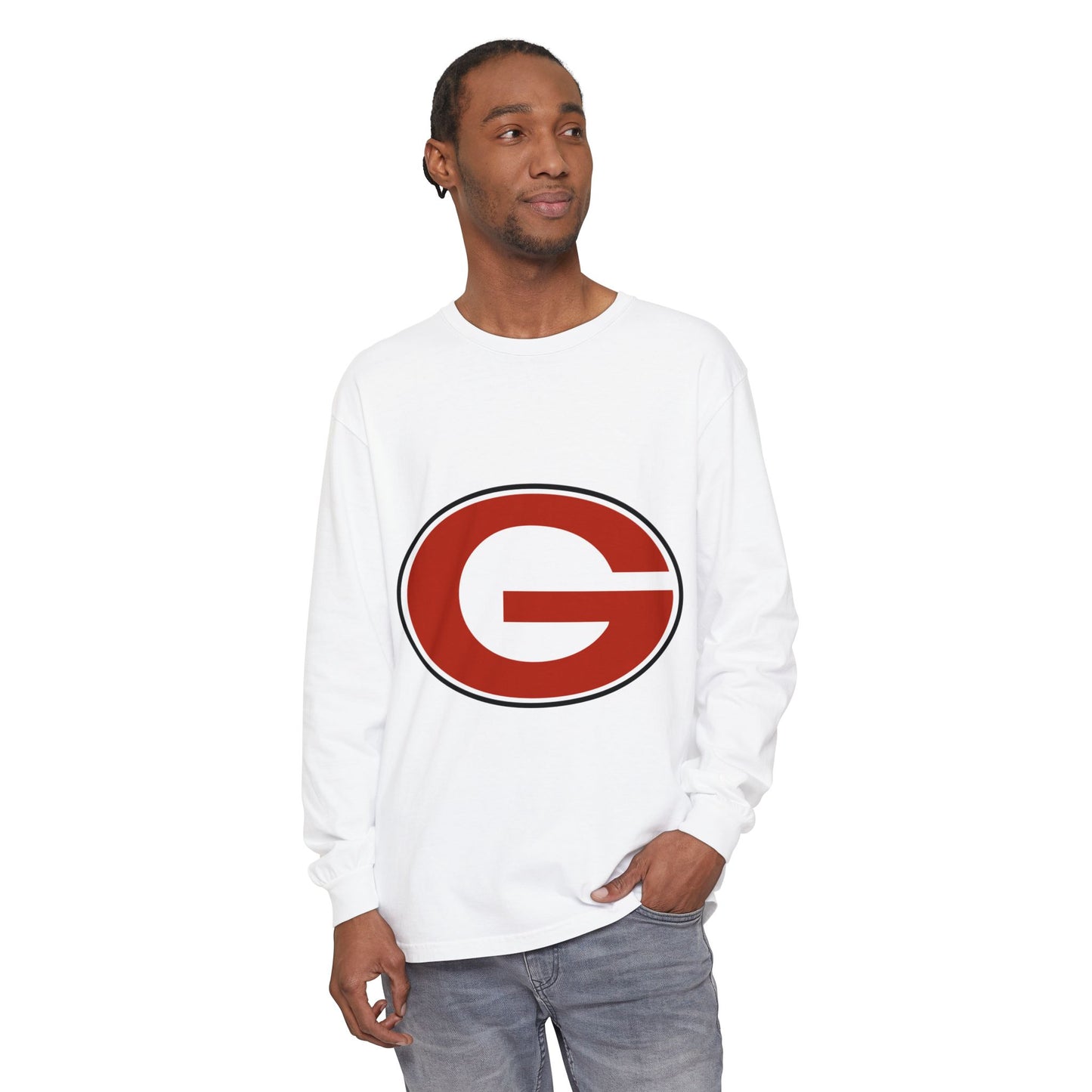 Garment-Dyed Long Sleeve Tee