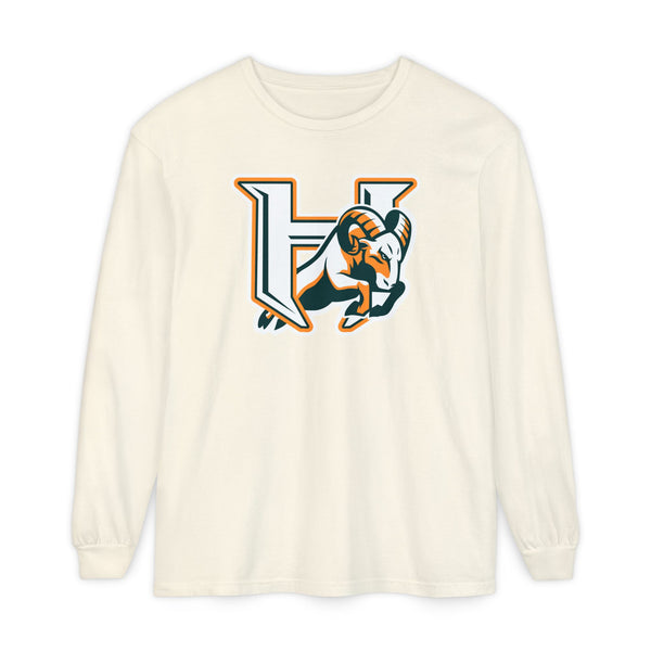 Garment-Dyed Long Sleeve Tee