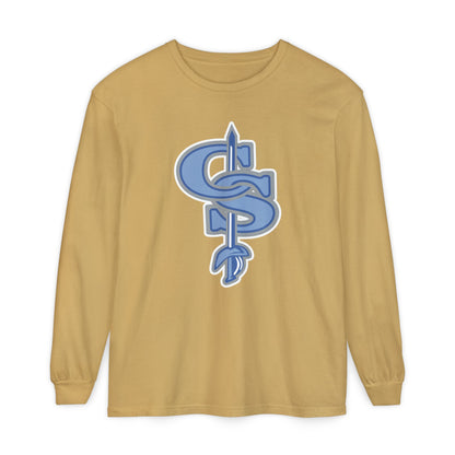 Garment-Dyed Long Sleeve Tee