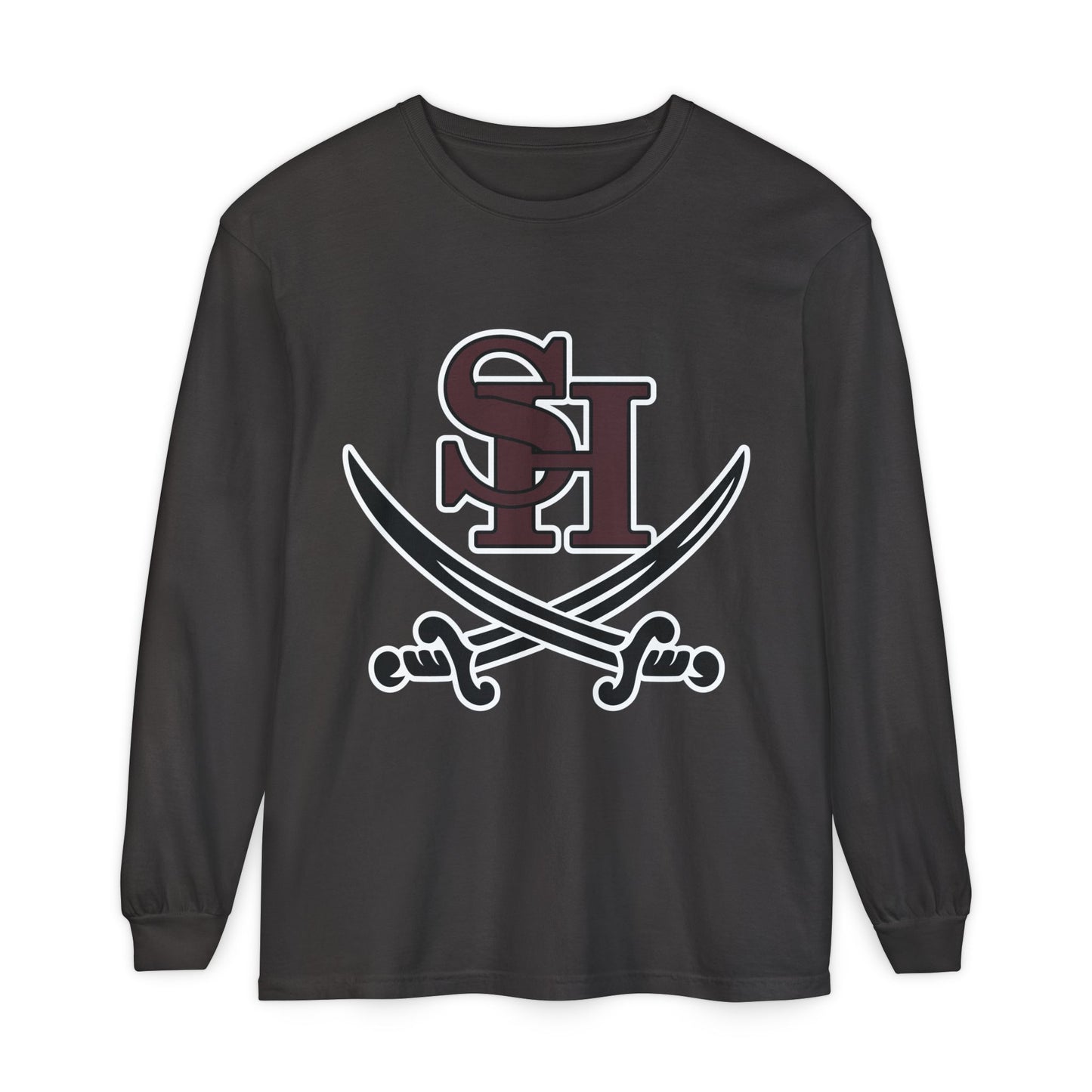 Garment-Dyed Long Sleeve Tee