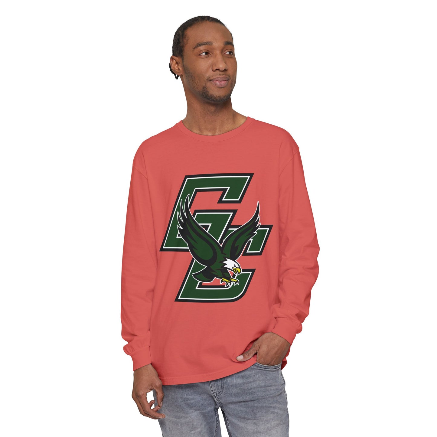 Garment-Dyed Long Sleeve Tee