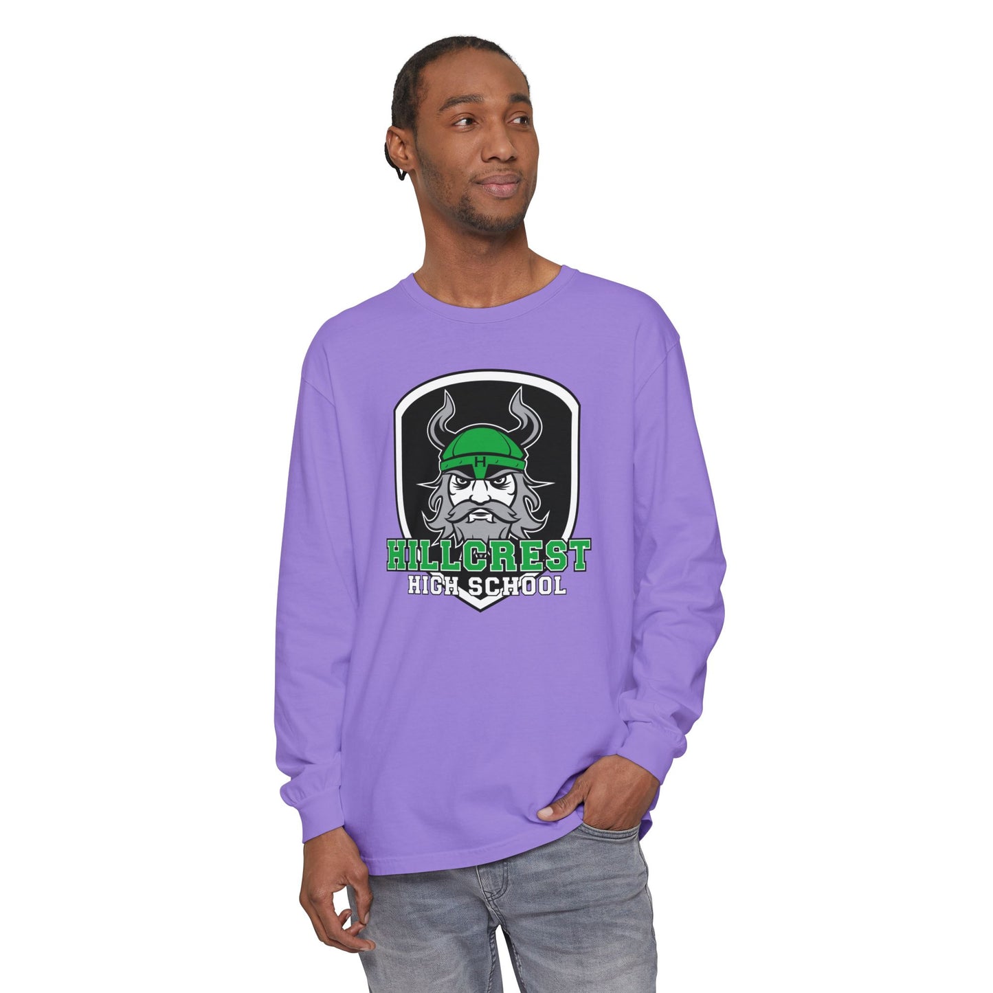 Garment-Dyed Long Sleeve Tee