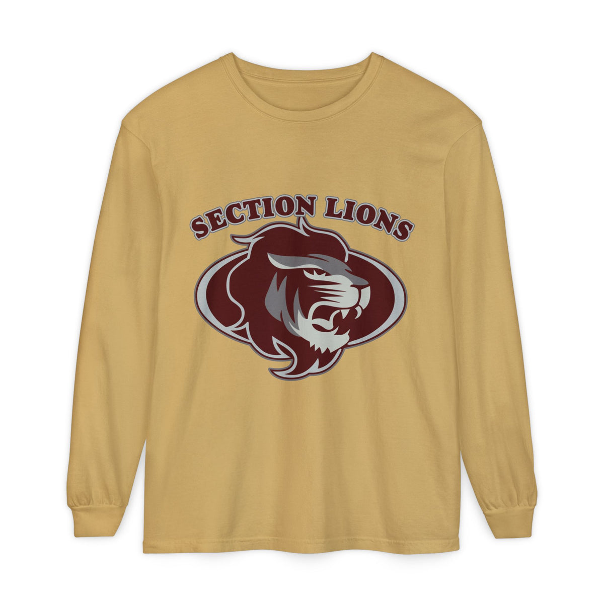 Garment-Dyed Long Sleeve Tee