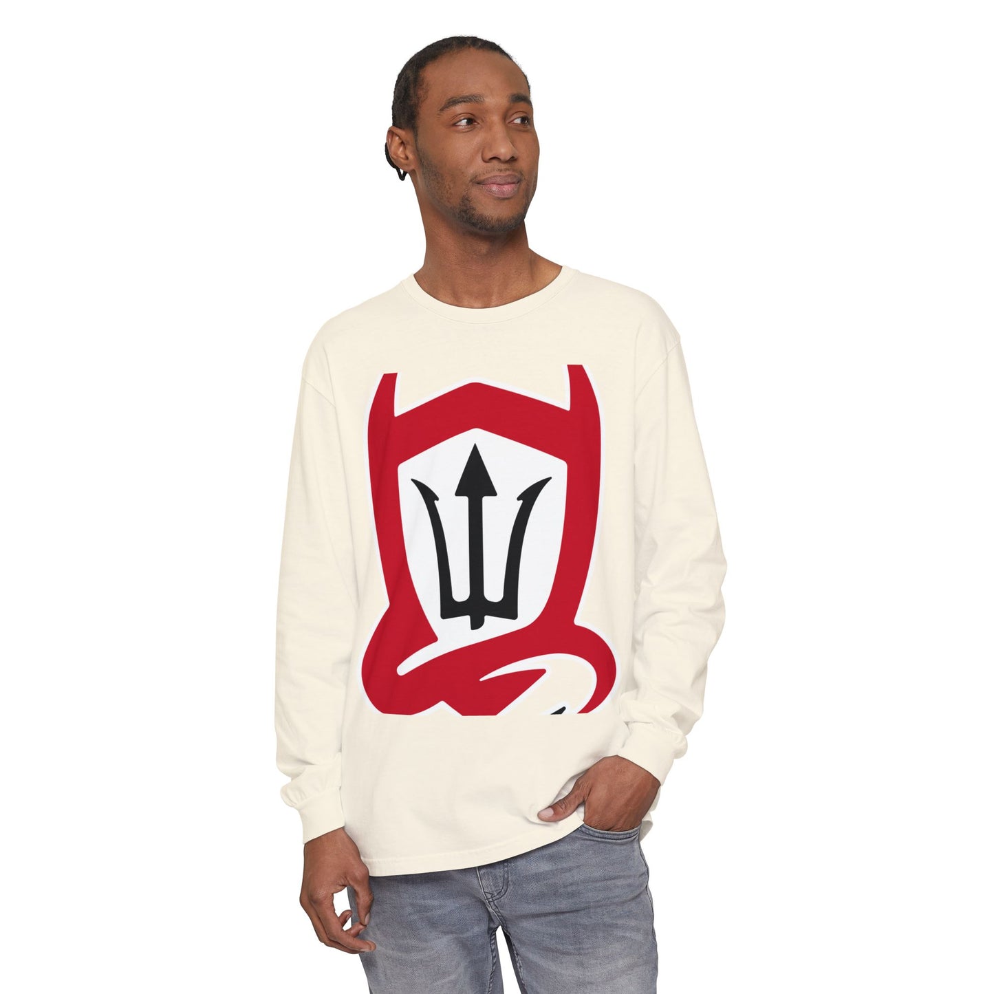 Garment-Dyed Long Sleeve Tee