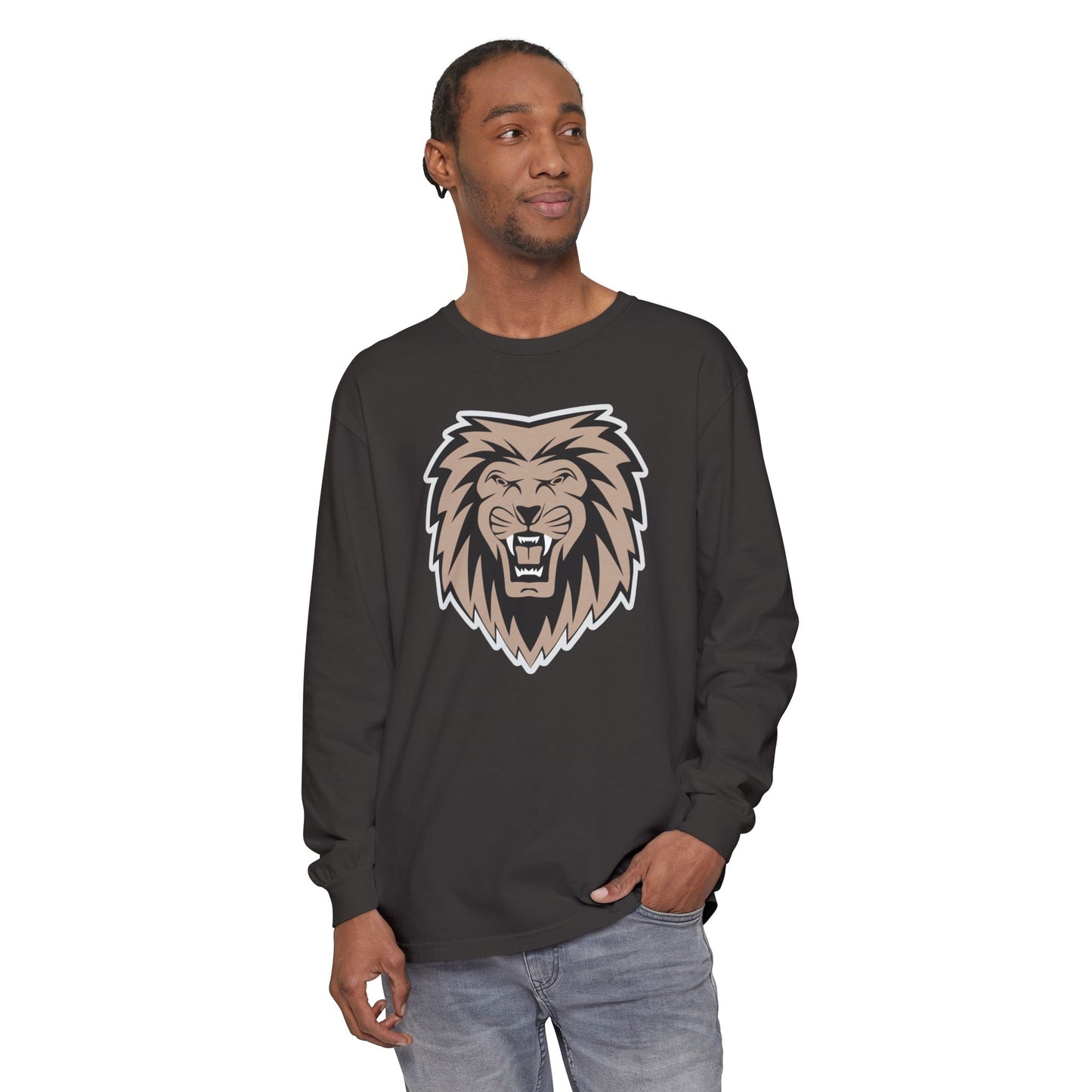 Garment-Dyed Long Sleeve Tee