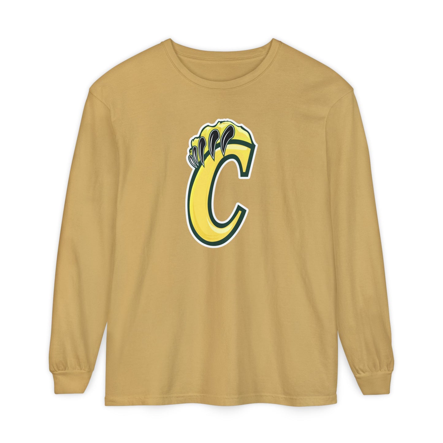 Garment-Dyed Long Sleeve Tee