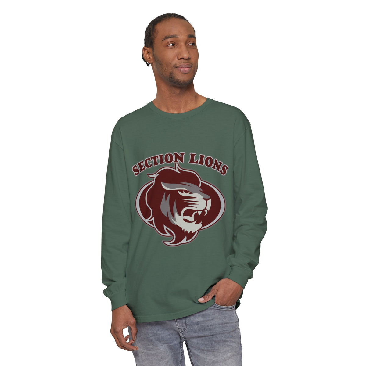 Garment-Dyed Long Sleeve Tee