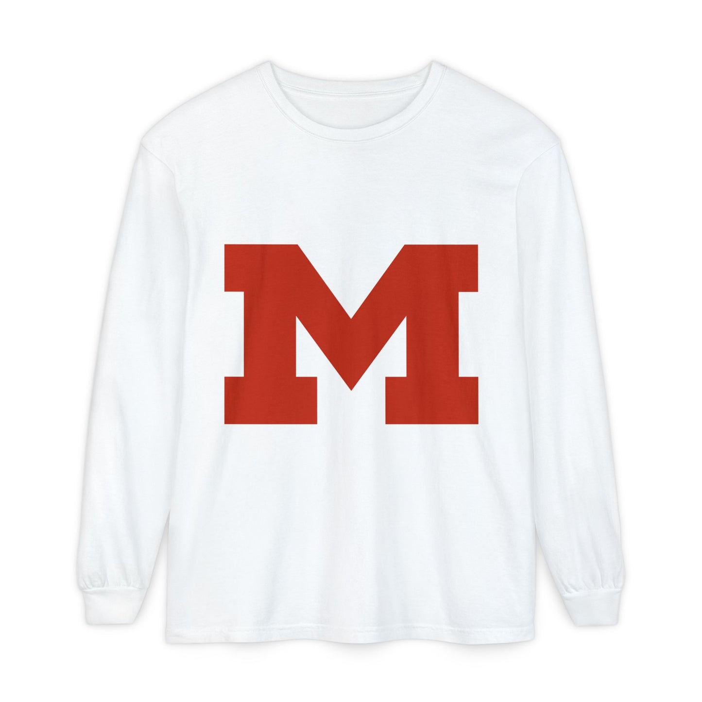 Garment-Dyed Long Sleeve Tee