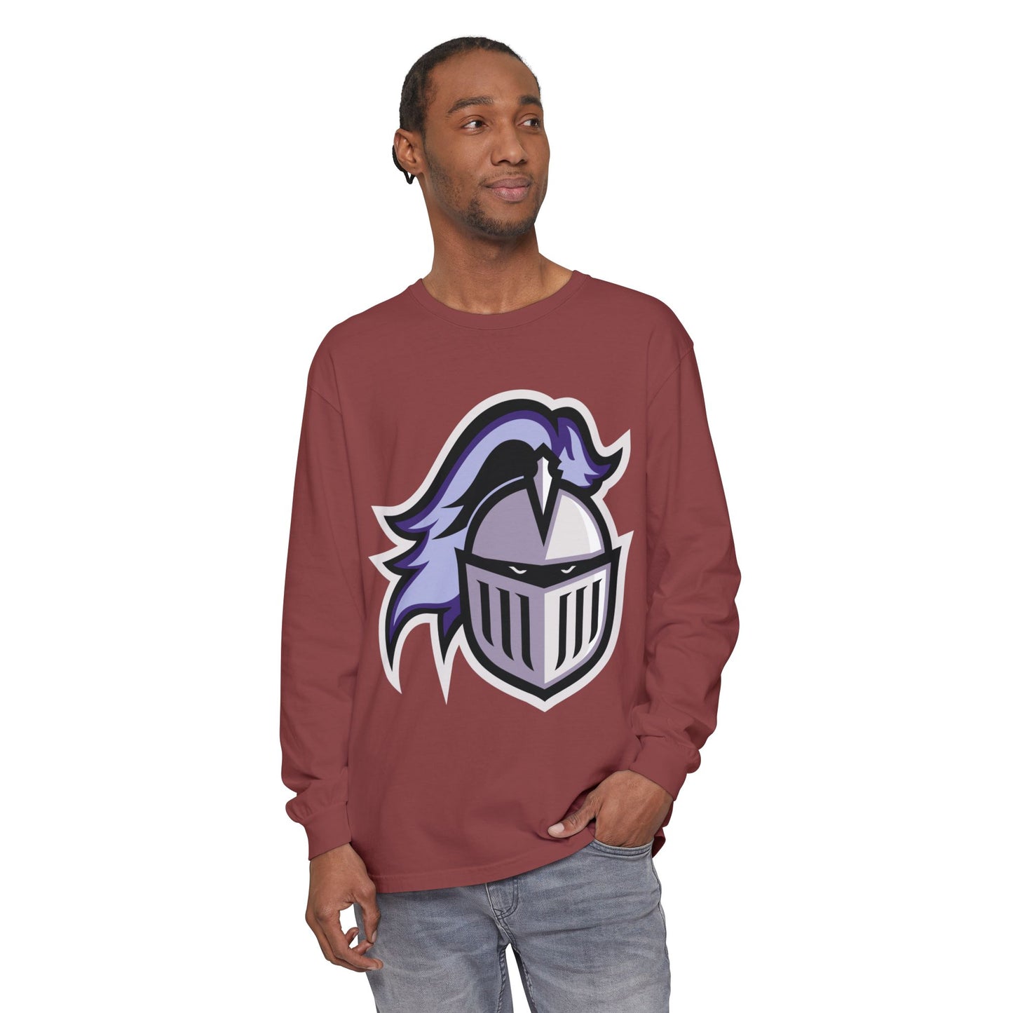 Garment-Dyed Long Sleeve Tee